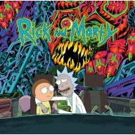 Rick and Morty Soundtrack 2LP (Green and Orange Vinyl) - Rick and Morty Soundtrack 2LP (Green and Orange Vinyl)