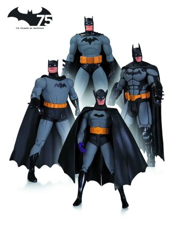 Набор фигурок DC Collectibles: Batman 75th Anniversary