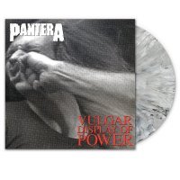 Pantera - Vulgar Display Of Power (White & True Metal Gray Marbled Vinyl)
