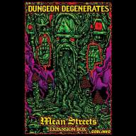 Настольная игра Dungeon Degenerates. Mean Streets (дополнение) - Настольная игра Dungeon Degenerates. Mean Streets (дополнение)