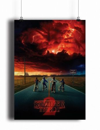 Постер Stranger Things #4 (pm092)