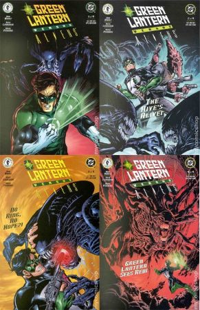 Green Lantern vs. Aliens №1-4 (complete series)