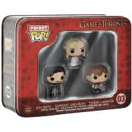 Набор Pocket POP! 3-Pack Tin: Game of Thrones: Jon, Tyrion, Daenerys - Набор Pocket POP! 3-Pack Tin: Game of Thrones: Jon, Tyrion, Daenerys