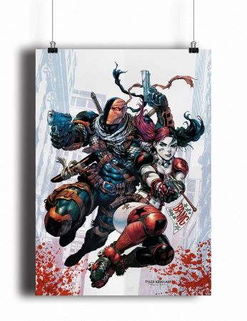 Постер Deathstroke and Harley Quinn (pm063)