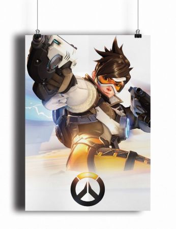 Постер Overwatch - Tracer (pm093)