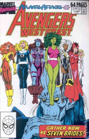 Avengers West Coast (1989) Annual №4