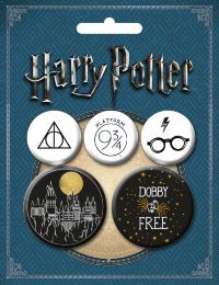 Набор значков Harry Potter №2 (5шт)