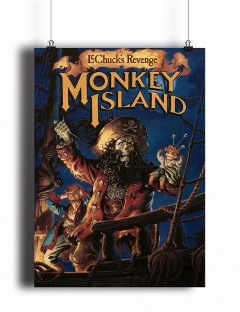 Постер Monkey Island 2 LeChuck's Revenge (pm098)