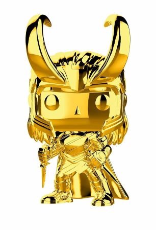 Фигурка Funko Pop! Marvel: Marvel Studios 10 - Loki (Gold Chrome)