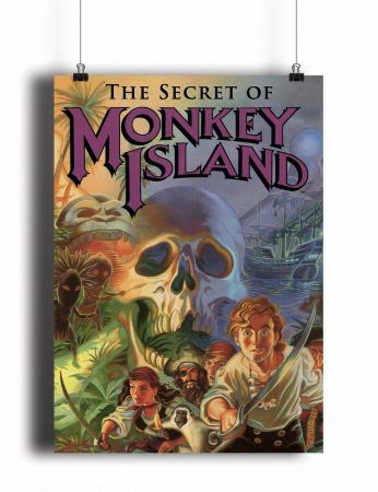 Постер the Secret of Monkey Island (pm099)