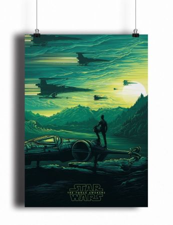 Постер Star Wars the Force Awakens (pm071)
