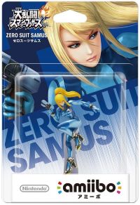 Фигурка Nintendo Amiibo - Zero Suit Samus (Super Smash Bros Series)