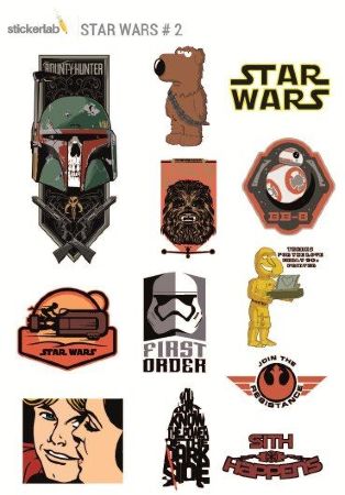Стикерпак Stickerlab - Star Wars 2
