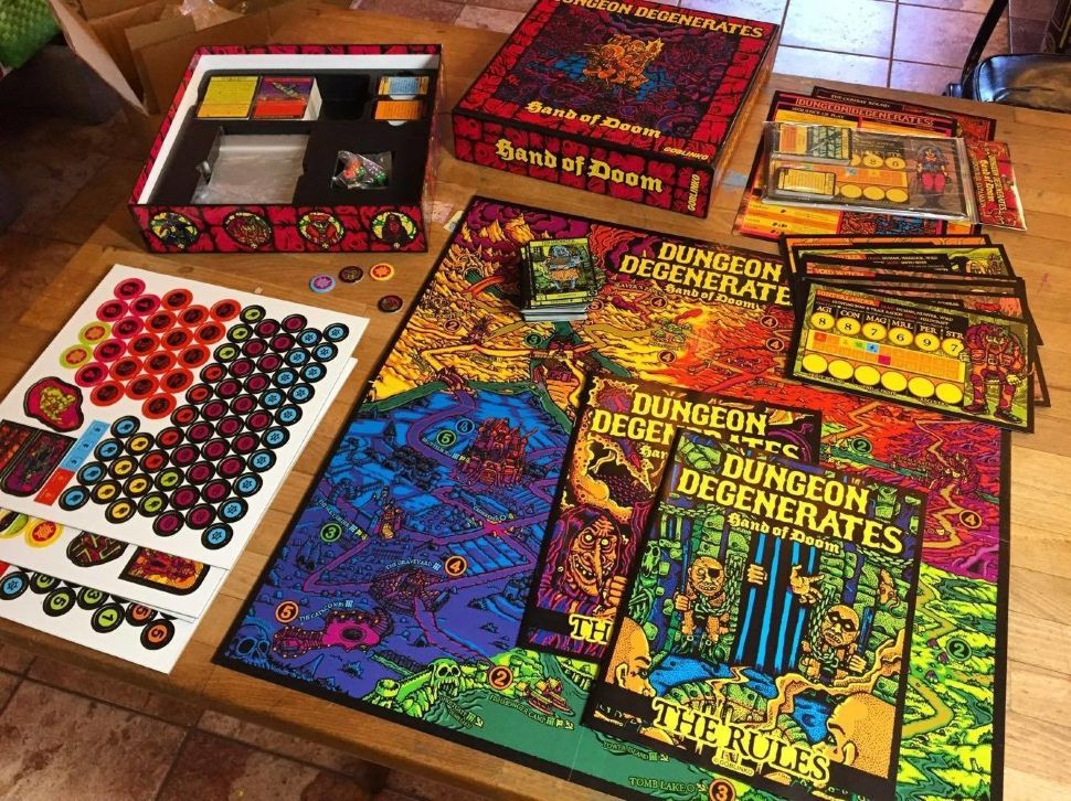 Настольная игра Dungeon Degenerates. Hand of Doom купить недорого в ...