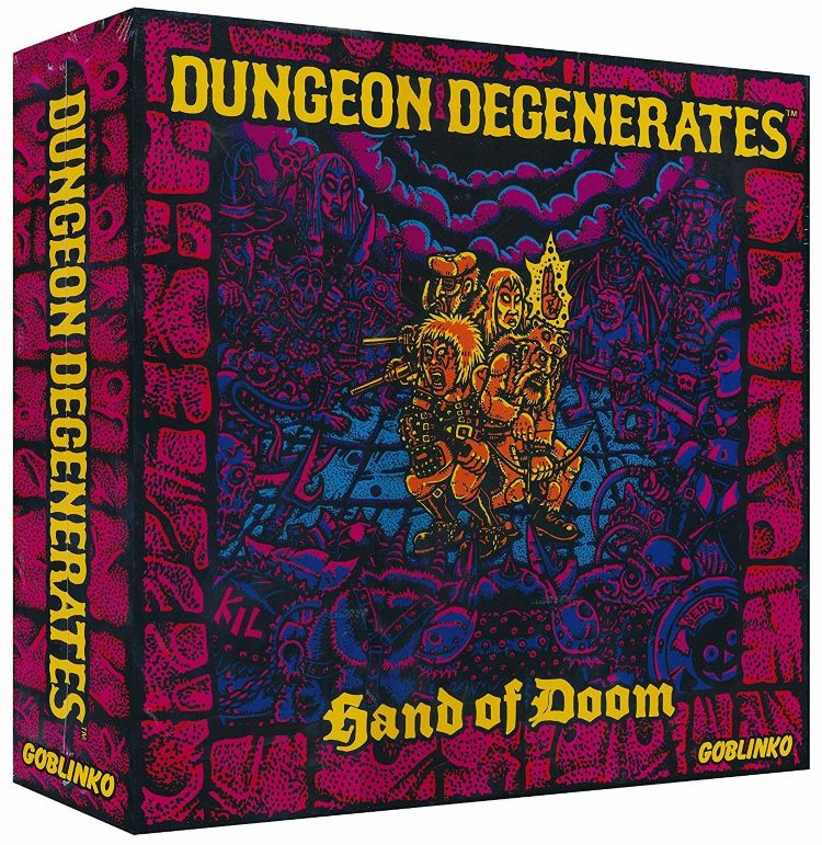 Настольная игра Dungeon Degenerates. Hand of Doom купить недорого в ...