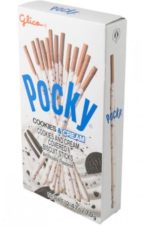 Палочки Glico Pocky Cookie & Cream (70 г)