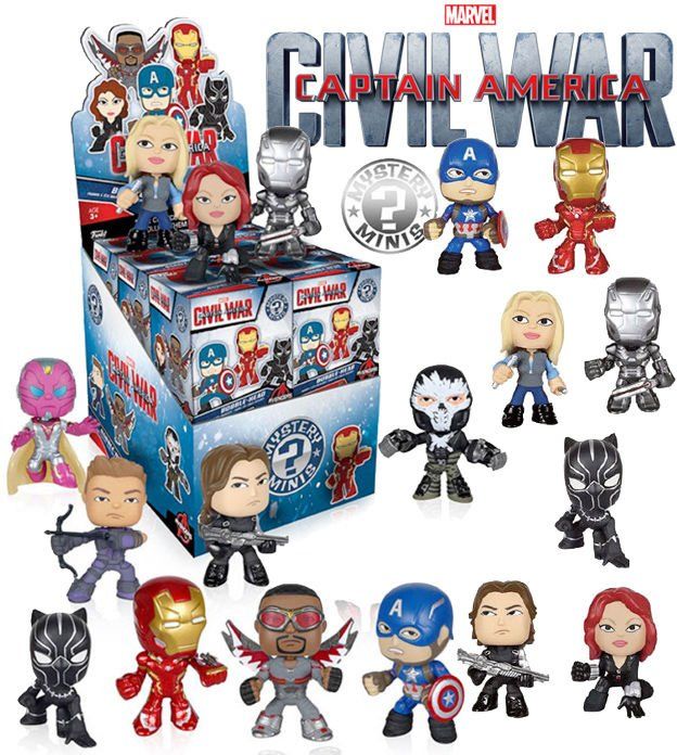 Funko Mystery Mini Marvel Civil War