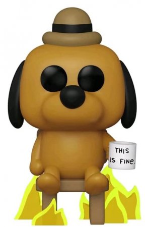 Фигурка Funko Pop! This is Fine Dog Pop! (Earth Exclusive Limited Edition)