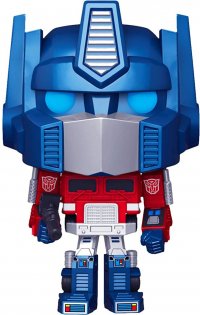 Фигурка Funko Pop! Retro Toys: Transformers - Metallic Optimus Prime (Amazon Exclusive)