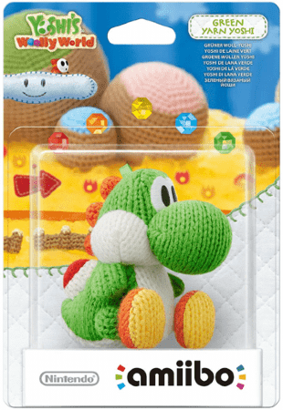 Фигурка Nintendo Amiibo - Green Yarn Yoshi (Yoshi's Woolly World Series)