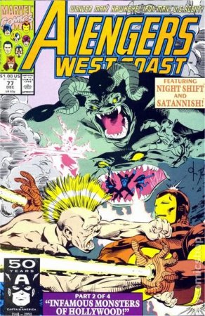 Avengers West Coast №77 (1991)