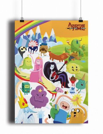 Постер Adventure Time (pm080)