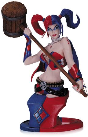 Фигурка DC Collectibles DC Comics Super Villains: Harley Quinn Bust