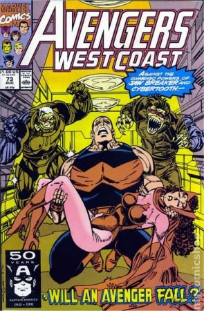 Avengers West Coast №73 (1991)