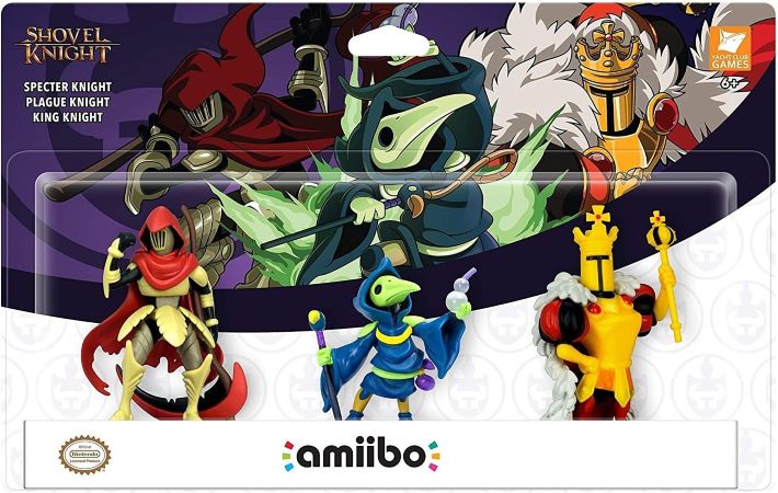 Фигурка Nintendo Amiibo - Shovel Knight Treasure Trove 3-Pack
