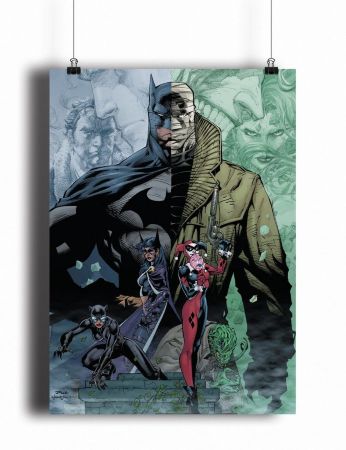 Постер Batman Hush by Jim Lee #2 (pm086)