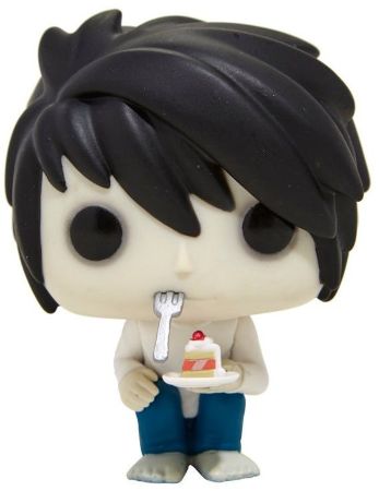 Фигурка Funko Pop! Animation: Death Note - L with Cake (Hot Topic Exclusive)