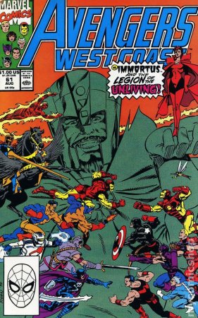 Avengers West Coast №61 (1990)