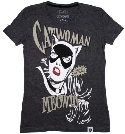 Футболка Lucky Humanoid - Catwoman (женская)