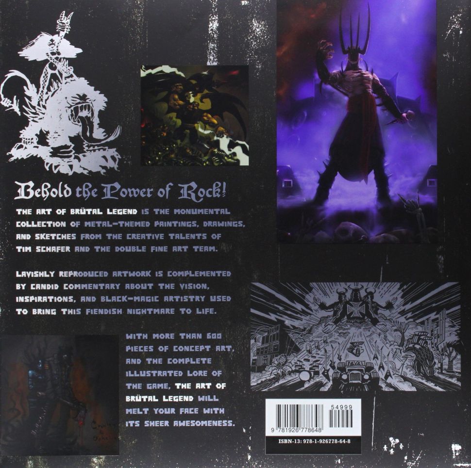 Купить The Art of Brütal Legend HC недорого в интернет-магазине Украина