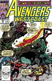 Avengers West Coast №54 (1990)