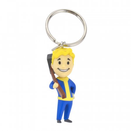 Брелок Official Fallout 76 Vault Boy Melee Keyring