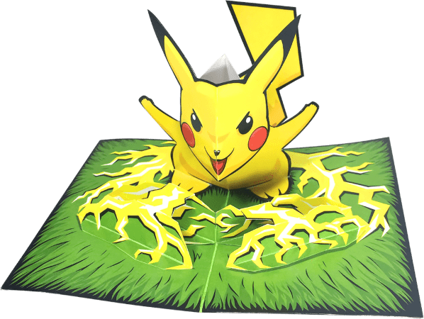 Бумажный конструктор DoodlePark Pokemon Pop-Up - Pikachu