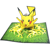 Бумажный конструктор DoodlePark Pokemon Pop-Up - Pikachu - Бумажный конструктор DoodlePark Pokemon Pop-Up - Pikachu