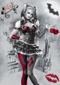 Постер лицензионный Batman Arkham Knight (Harley Quinn)
