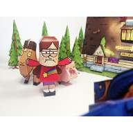 Бумажный конструктор DoodlePark Gravity Falls - Мейбл Пайнс - Бумажный конструктор DoodlePark Gravity Falls - Мейбл Пайнс