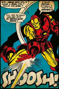 Постер лицензионный Iron Man (90х60 см)