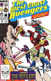 Avengers West Coast №38 (1988)
