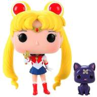 Фигурка Funko Pop! Animation Sailor Moon - Moon Stick and Luna (Exclusive) - Фигурка Funko Pop! Animation Sailor Moon - Moon Stick and Luna (Exclusive)