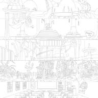 Раскраска Rick and Morty Official Coloring Book - Раскраска Rick and Morty Official Coloring Book