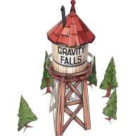Бумажный конструктор DoodlePark Gravity Falls - Водонапорная башня - Бумажный конструктор DoodlePark Gravity Falls - Водонапорная башня