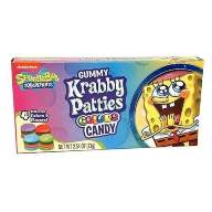 SpongeBob SquarePants Gummy Krabby Patties Colors Candy - SpongeBob SquarePants Gummy Krabby Patties Colors Candy