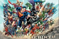 Постер лицензионный Justice League - Rebirth