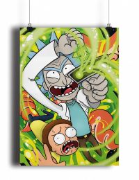 Постер Rick and Morty #1 (pm008)