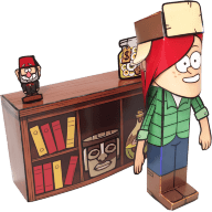 Бумажный конструктор DoodlePark Gravity Falls - Венди Кордрой - Бумажный конструктор DoodlePark Gravity Falls - Венди Кордрой