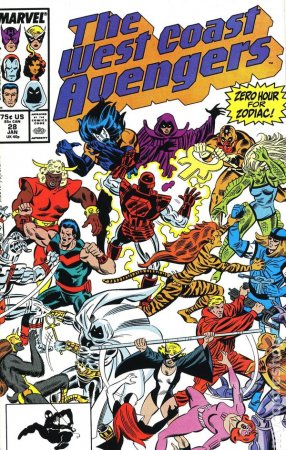 Avengers West Coast №28 (1988)